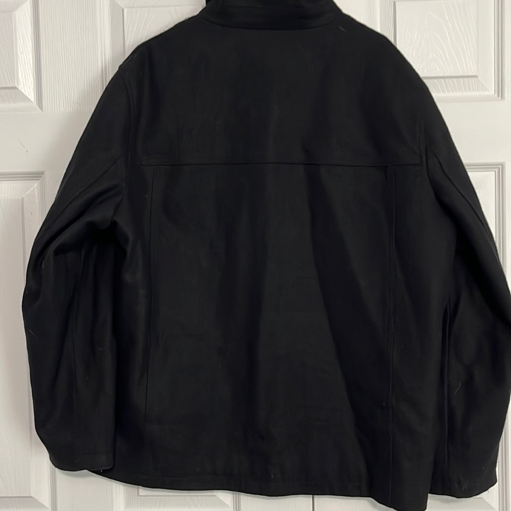 Perry Ellis Zippered Pea Coat